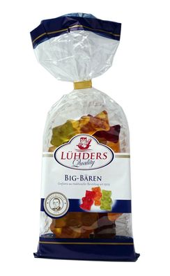 Big-Bären, große Fruchtgummi Bärchen mit 20% Fruchtanteil