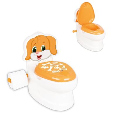 Pilsan Töpfchen Doggy 07562 Toilettenpapierhalter, Musik, Licht, Behälter