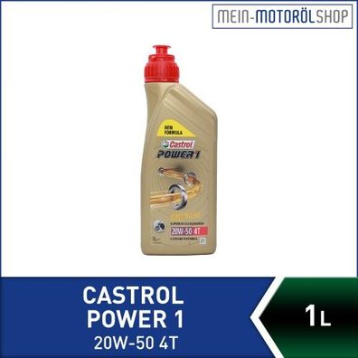 Castrol Power 1 4T 20W-50 1 Liter