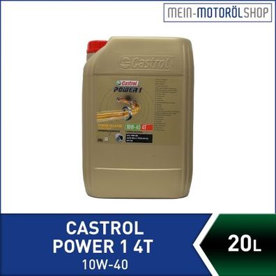 Castrol Power 1 4T 10W-40 20 Liter
