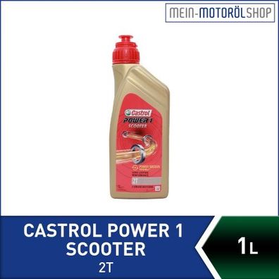 Castrol Power 1 Scooter 2T 1 Liter