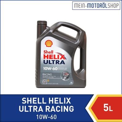 Shell Helix Ultra Racing 10W-60 5 Liter