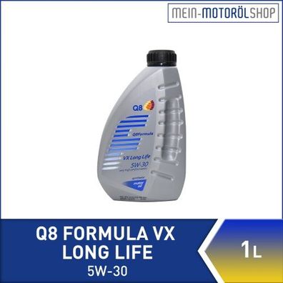 Q8 Formula VX Long Life 5W-30 1 Liter