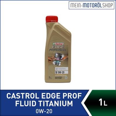 Castrol Edge Professional Fluid Titanium V 0W-20 1 Liter