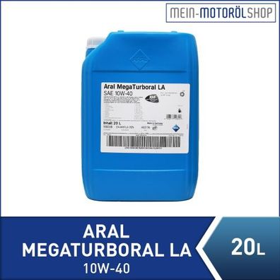 Aral MegaTurboral LA 10W-40 20 Liter