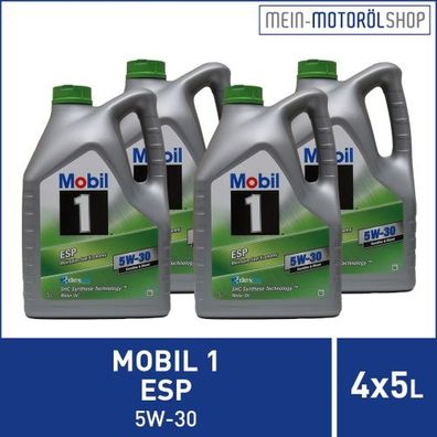 Mobil 1 ESP 5W-30 4x5 Liter