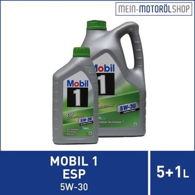 Mobil 1 ESP 5W-30 5 + 1 Liter