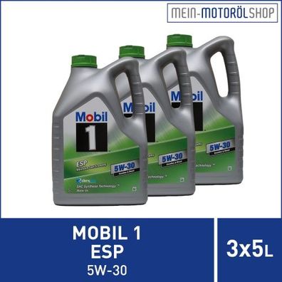 Mobil 1 ESP 5W-30 3x5 Liter