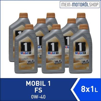 Mobil 1 FS 0W-40 8x1 Liter