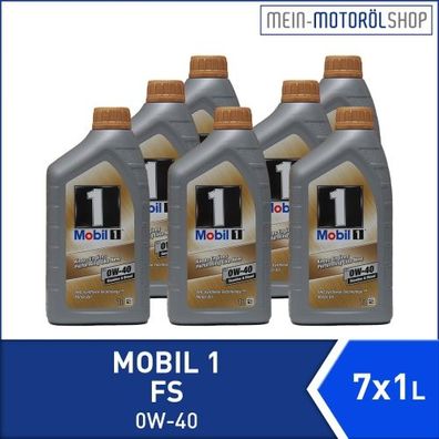 Mobil 1 FS 0W-40 7x1 Liter