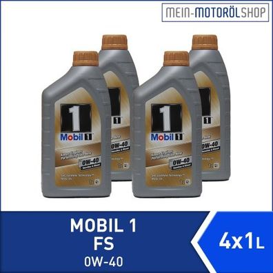 Mobil 1 FS 0W-40 4x1 Liter
