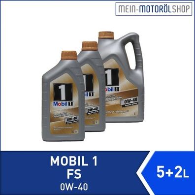 Mobil 1 FS 0W-40 5 + 2 Liter