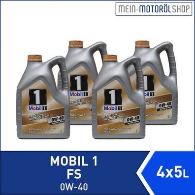 Mobil 1 FS 0W-40 4x5 Liter