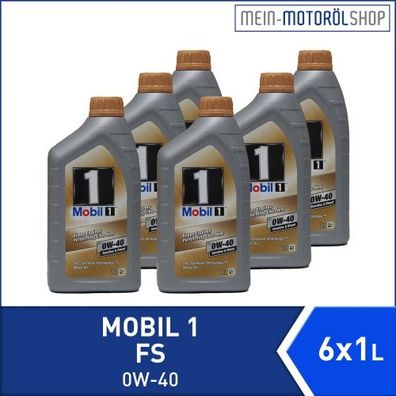 Mobil 1 FS 0W-40 6x1 Liter