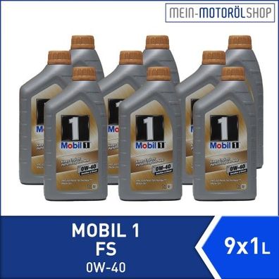 Mobil 1 FS 0W-40 9x1 Liter