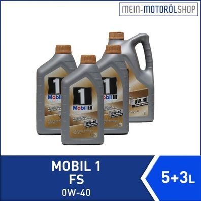 Mobil 1 FS 0W-40 5 + 3 Liter