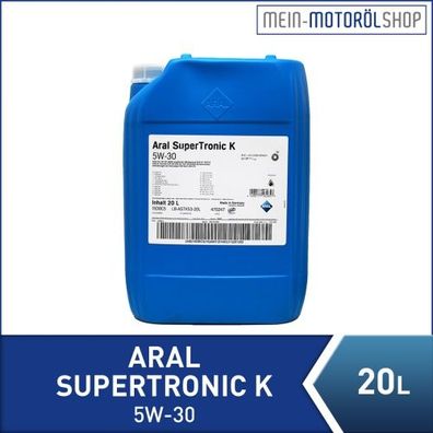 Aral SuperTronic K 5W-30 20 Liter