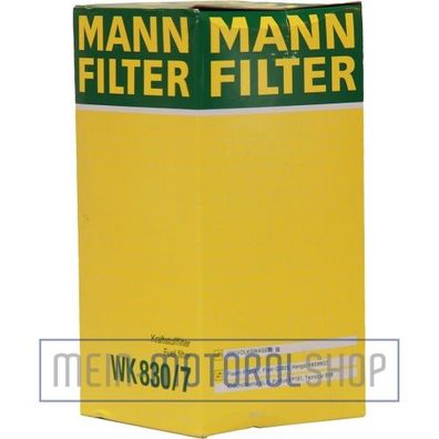 Original MANN-FILTER Kraftstofffilter WK 830/7 AUDI A4 VW GOLF 3 PASSAT