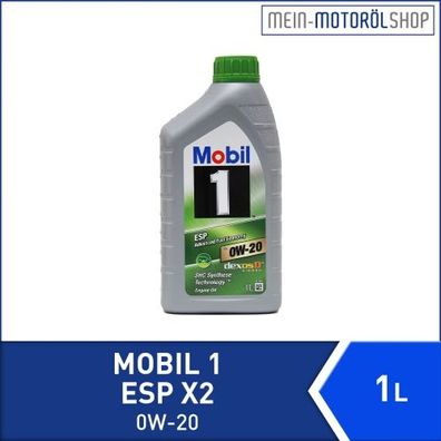 Mobil 1 ESP X2 0W-20 1 Liter