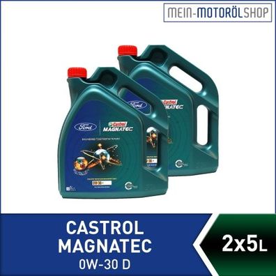 Castrol Magnatec 0W-30 D 2x5 Liter