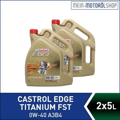 Castrol Edge Fluid Titanium 0W-40 A3/ B4 2x5 Liter