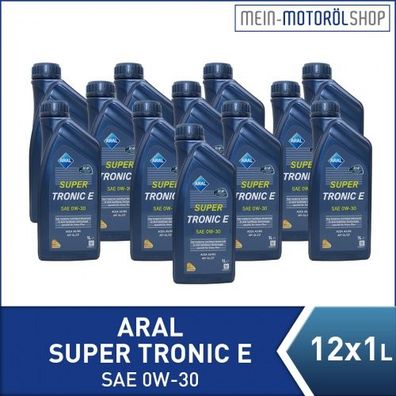 Aral SuperTronic E 0W-30 12x1 Liter
