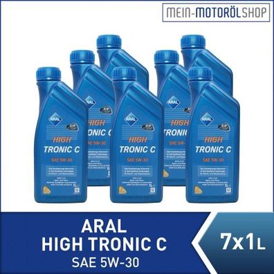 Aral HighTronic C 5W-30 7x1 Liter