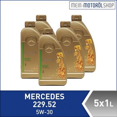 Mercedes 5W-30 229.52 5x1 Liter
