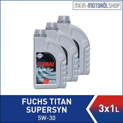 Fuchs Titan Supersyn 5W-30 3x1 Liter