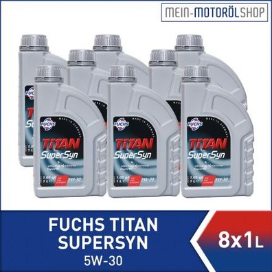 Fuchs Titan Supersyn 5W-30 8x1 Liter