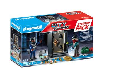 Playmobil City Action 70908 Starter Pack Tresorknacker Spielset