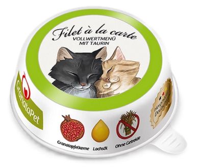 GranataPet ¦ Filet à la carte - Huhn PUR - 6 x 85g ¦ hochwertiges Katzenfutter in ...