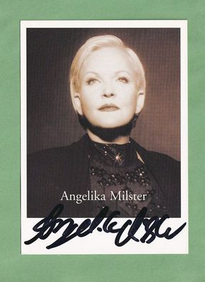 Musicalstar Angelika Milster - handsigniertes Autogramm (2)