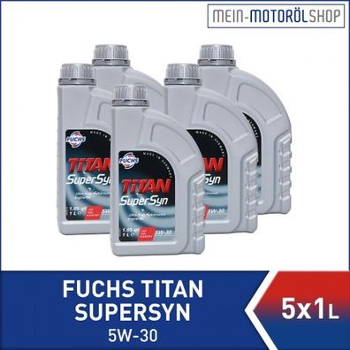 Fuchs Titan Supersyn 5W-30 5x1 Liter