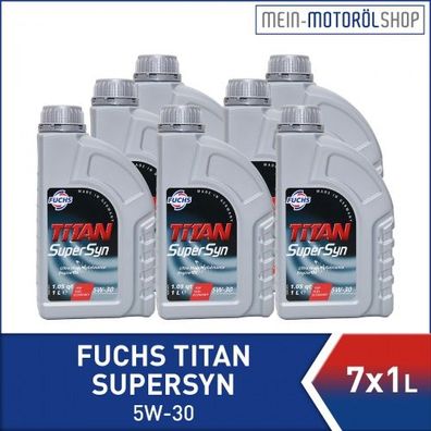 Fuchs Titan Supersyn 5W-30 7x1 Liter