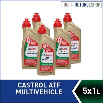 Castrol ATF Multivehicle 5x1 Liter