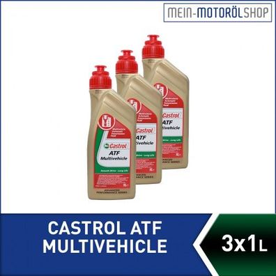 Castrol ATF Multivehicle 3x1 Liter