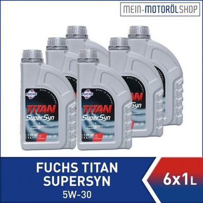 Fuchs Titan Supersyn 5W-30 6x1 Liter