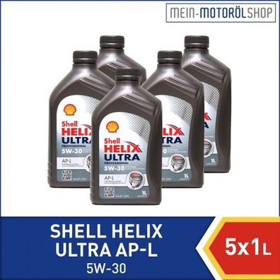 Shell Helix Ultra Professional AP-L 5W-30 5x1 Liter