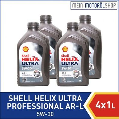 Shell Helix Ultra Professional AR-L 5W-30 4x1 Liter