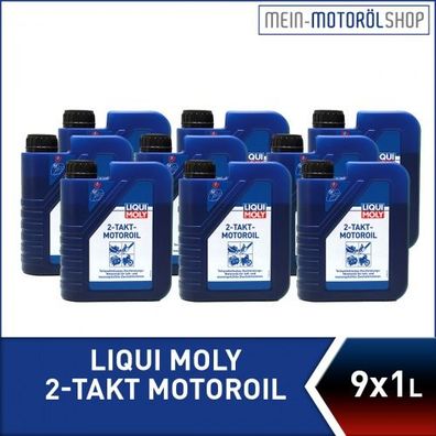 Liqui Moly 2-Takt-Motoroil 9x1 Liter