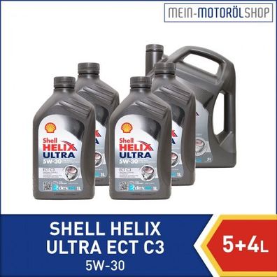 Shell Helix Ultra ECT C3 5W-30 5 + 4 Liter