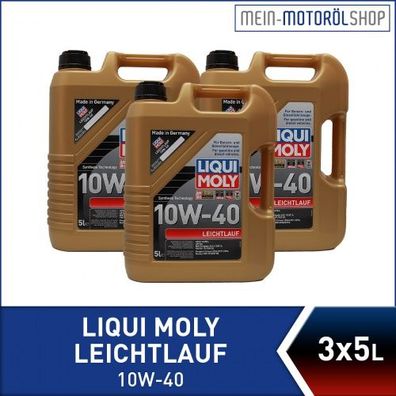 Liqui Moly Leichtlauf 10W-40 3x5 Liter