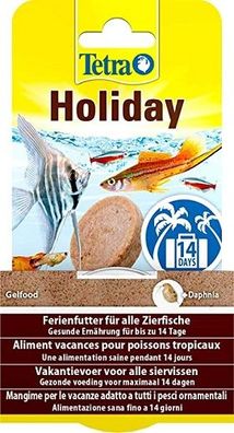 Tetra Holiday Fischfutter Futterblock 30 g für Zierfische bis 14 Tage