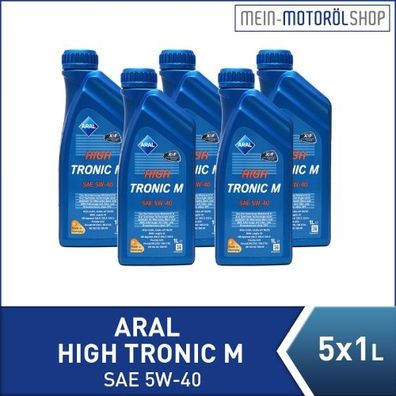 Aral HighTronic M 5W-40 5x1 Liter