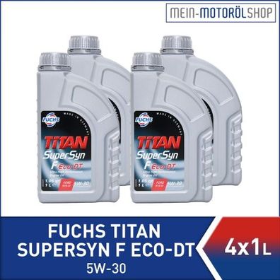 Fuchs Titan Supersyn F ECO-DT 5W-30 4x1 Liter
