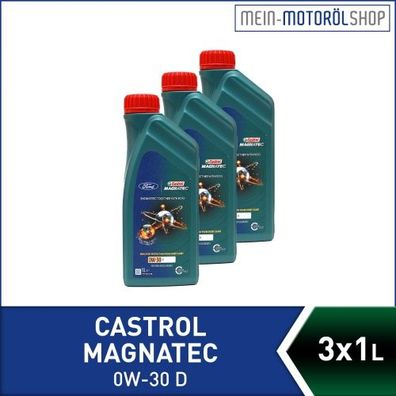 Castrol Magnatec 0W-30 D 3x1 Liter