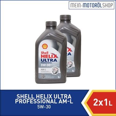 Shell Helix Ultra Professional AM-L 5W-30 2x1 Liter