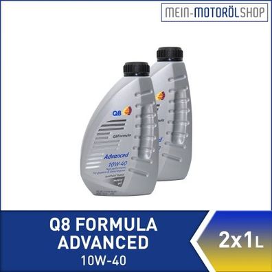 Q8 Formula Advanced 10W-40 2x1 Liter