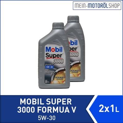 Mobil Super 3000 Formula V 5W-30 2x1 Liter